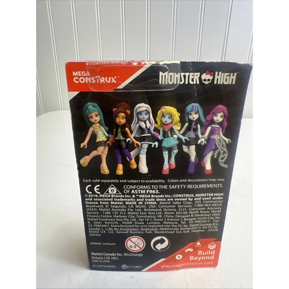 Mega Construx Monster High - Collection 4 Abbey Bominable BRAND NEW SEALED